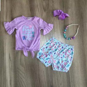 Girls Beach life 3 piece outfit (NEW)
